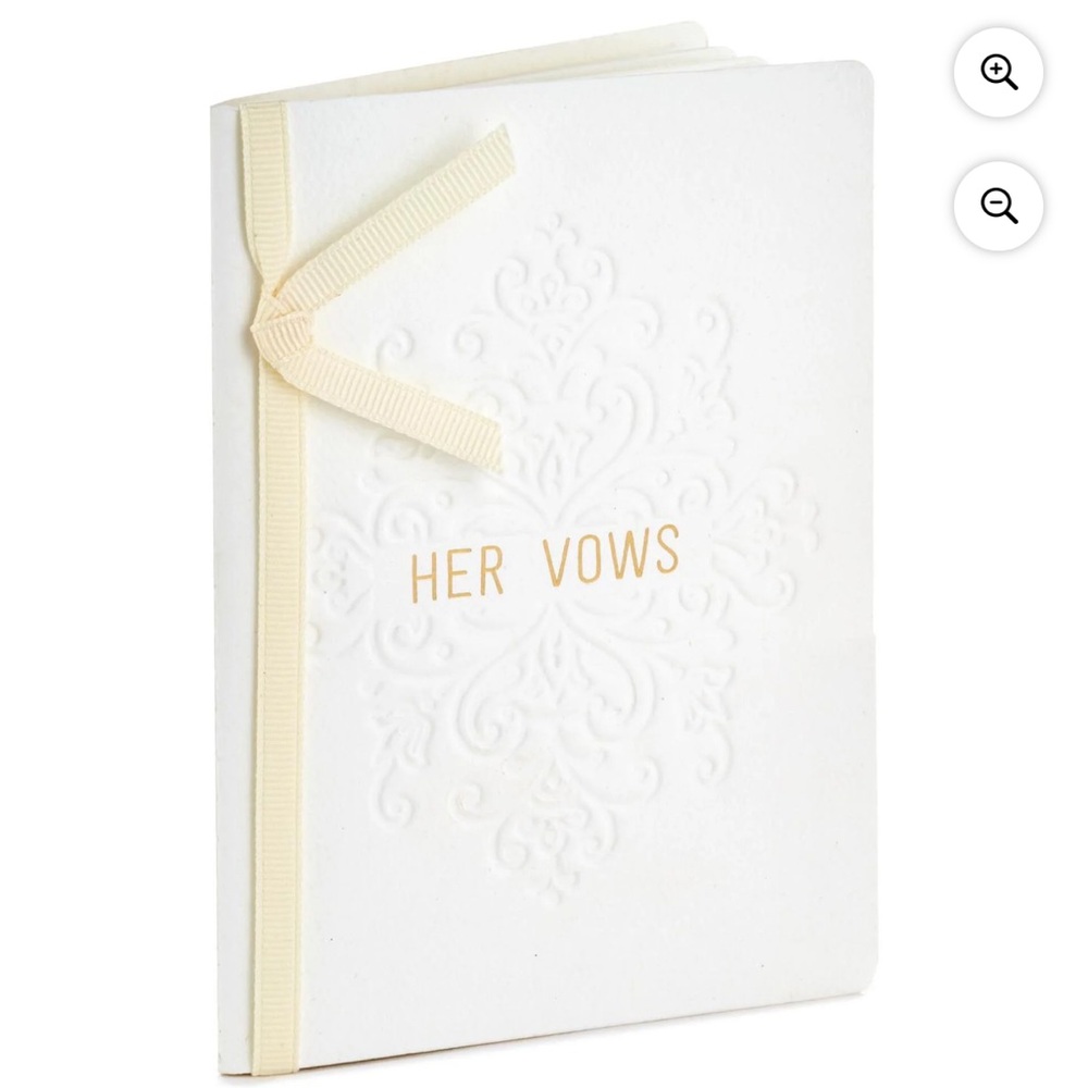 Wedding Vows Books His and Hers NWT